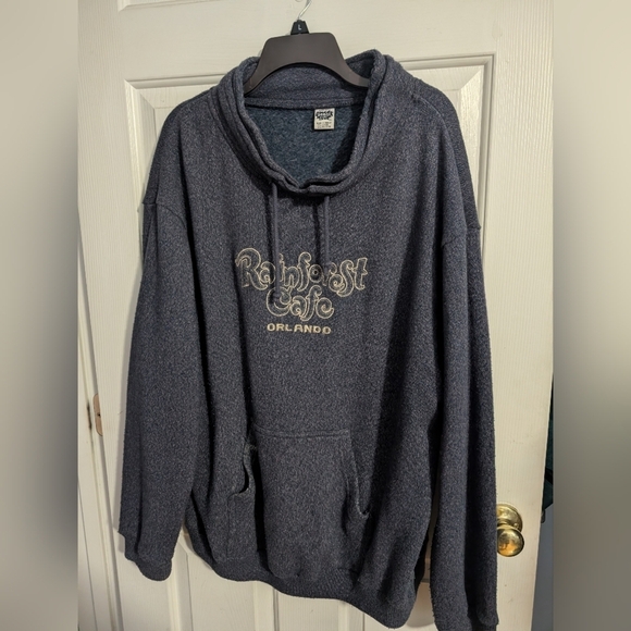 RAINFOREST Orlando Men's Gray Hoodie Size XL (EUC) - Picture 2 of 6